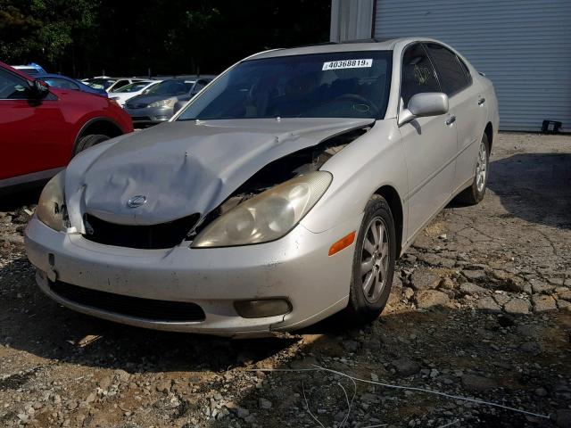 JTHBF30G320068915 - 2002 LEXUS ES 300 SILVER photo 2