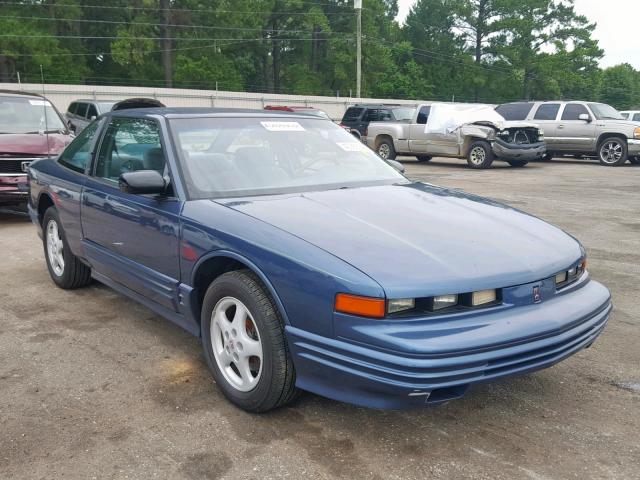 1G3WH12M7TF348632 - 1996 OLDSMOBILE CUTLASS SU BLUE photo 1