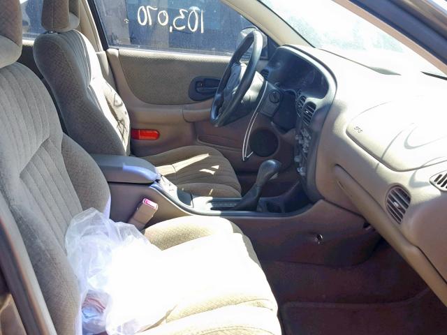 1G2WP52K92F163834 - 2002 PONTIAC GRAND PRIX TAN photo 5