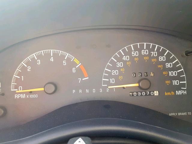 1G2WP52K92F163834 - 2002 PONTIAC GRAND PRIX TAN photo 8