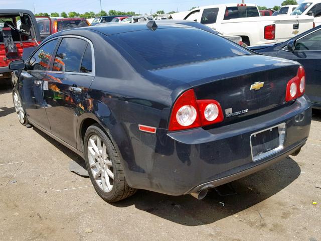 1G1ZG5E78CF359788 - 2012 CHEVROLET MALIBU LTZ შავი ფოტო 3