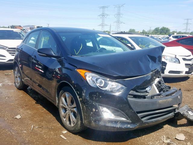 KMHD35LH2FU247167 - 2015 HYUNDAI ELANTRA GT BLACK photo 1