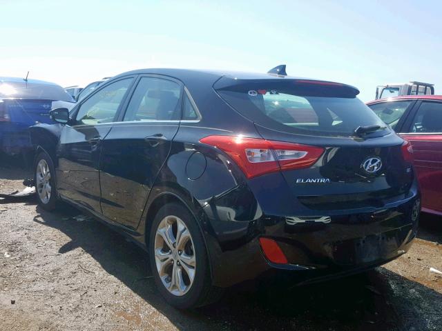 KMHD35LH2FU247167 - 2015 HYUNDAI ELANTRA GT BLACK photo 3