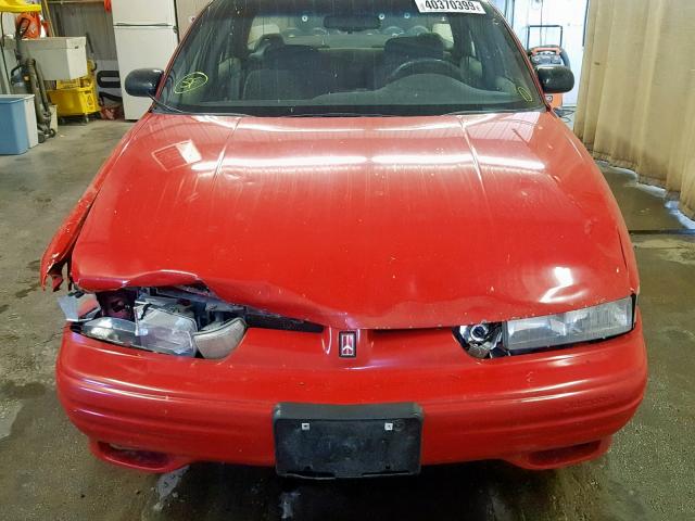 1G3WH52M2SD366179 - 1995 OLDSMOBILE CUTLASS SU RED photo 9