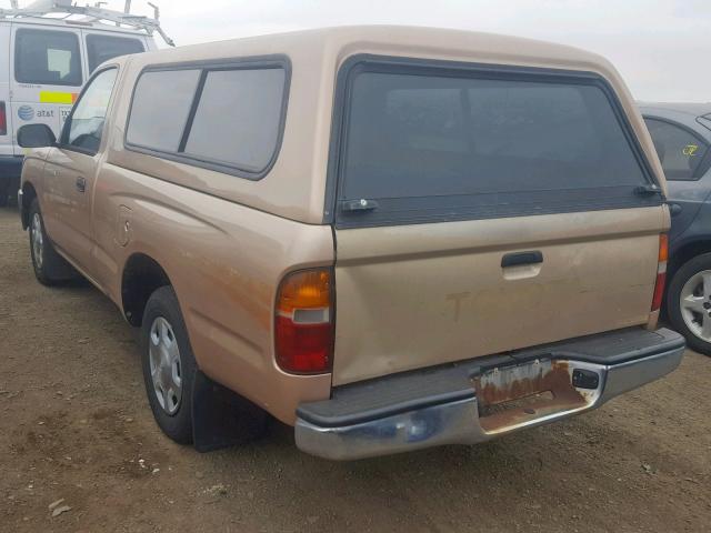 4TANL42N4VZ241362 - 1997 TOYOTA TACOMA GOLD photo 3