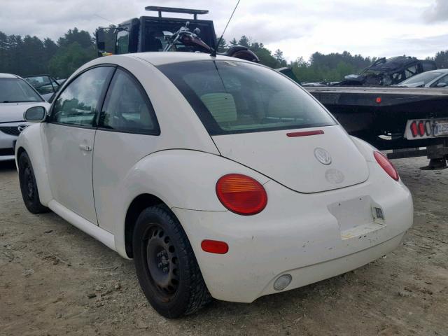 3VWBK31C14M415602 - 2004 VOLKSWAGEN NEW BEETLE Weiß Foto 3