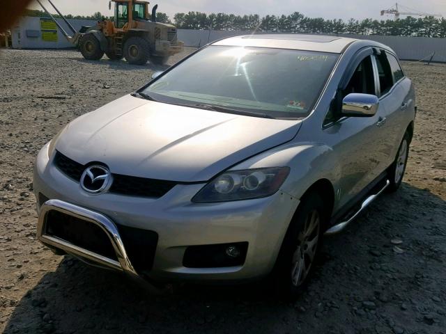 JM3ER293170113381 - 2007 MAZDA CX-7 SILVER photo 2