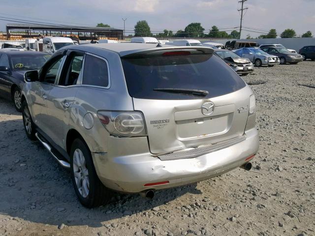 JM3ER293170113381 - 2007 MAZDA CX-7 SILVER photo 3