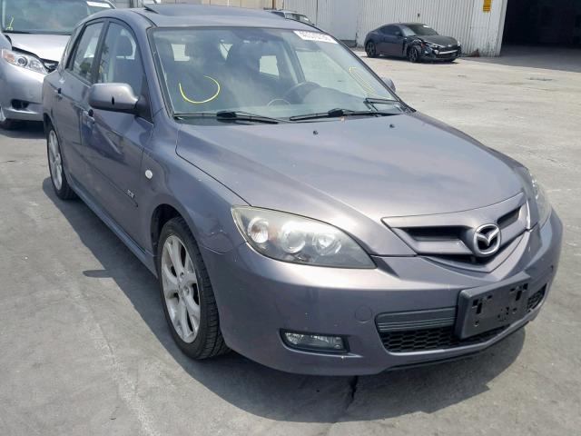 JM1BK344171748357 - 2007 MAZDA 3 HATCHBAC GRAY photo 1