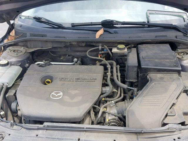 JM1BK344171748357 - 2007 MAZDA 3 HATCHBAC GRAY photo 7