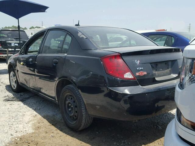 1G8AJ55F17Z139128 - 2007 SATURN ION LEVEL BLACK photo 3