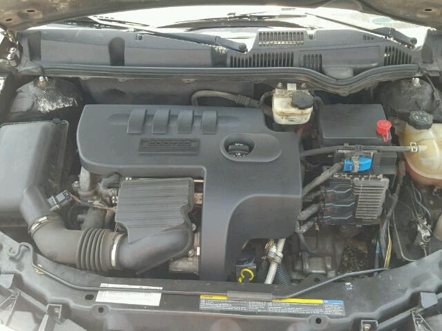 1G8AJ55F17Z139128 - 2007 SATURN ION LEVEL BLACK photo 7