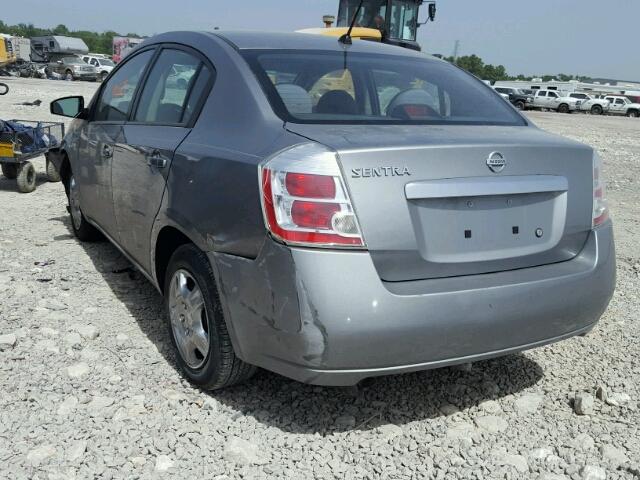 3N1AB6AP5AL728885 - 2010 NISSAN SENTRA 2.0 GRAY photo 3