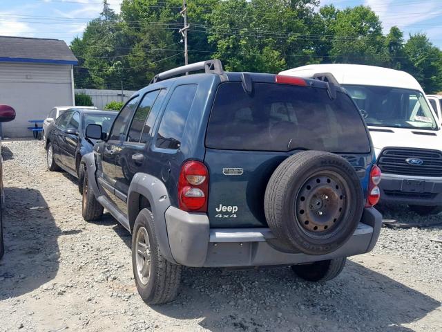 1J4GL38K36W126754 - 2006 JEEP LIBERTY RE BLACK photo 3