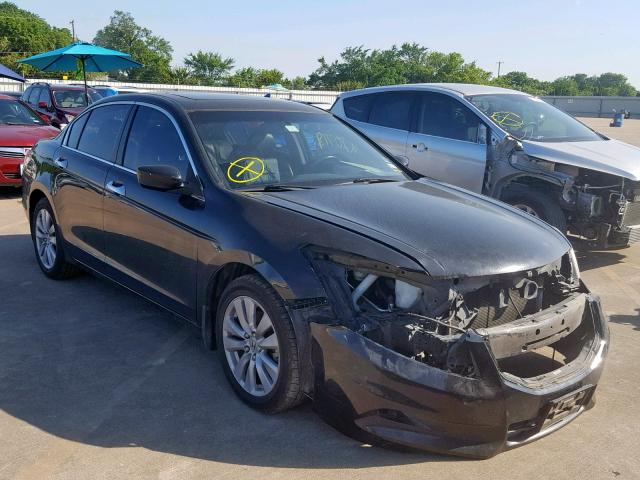 5KBCP3F84BB003562 - 2011 HONDA ACCORD EXL BLACK photo 1