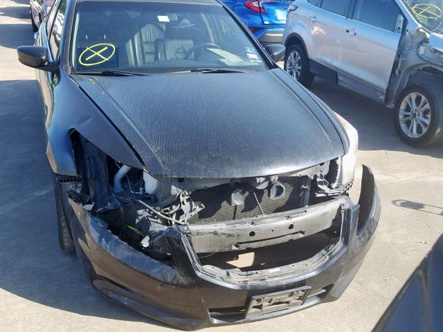 5KBCP3F84BB003562 - 2011 HONDA ACCORD EXL BLACK photo 9