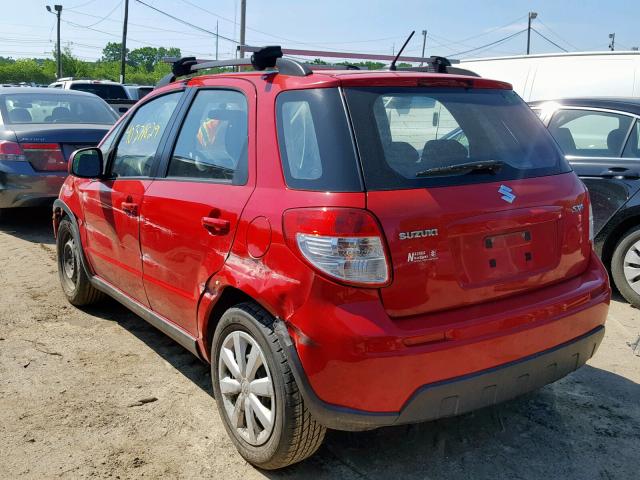 JS2YA5A3XA6300459 - 2010 SUZUKI SX4 RED photo 3