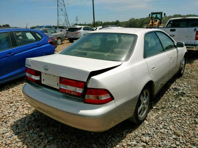 JT8BF28G515109237 - 2001 LEXUS ES 300 WHITE photo 4