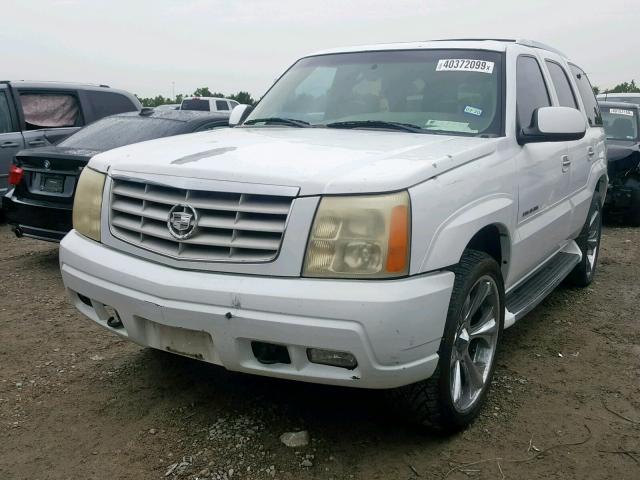 1GYEK63N72R104892 - 2002 CADILLAC ESCALADE L WHITE photo 2