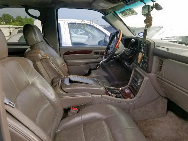 1GYEK63N72R104892 - 2002 CADILLAC ESCALADE L WHITE photo 5