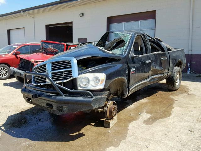 3D3KS29A47G848809 - 2007 DODGE RAM 2500 BLACK photo 2