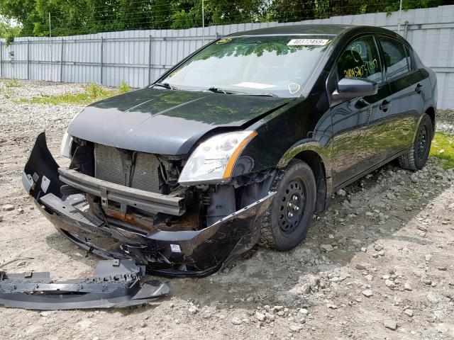 3N1AB61E68L685716 - 2008 NISSAN SENTRA 2.0 BLACK photo 2