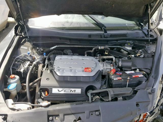 1HGCP36838A074978 - 2008 HONDA ACCORD EXL GRAY photo 7