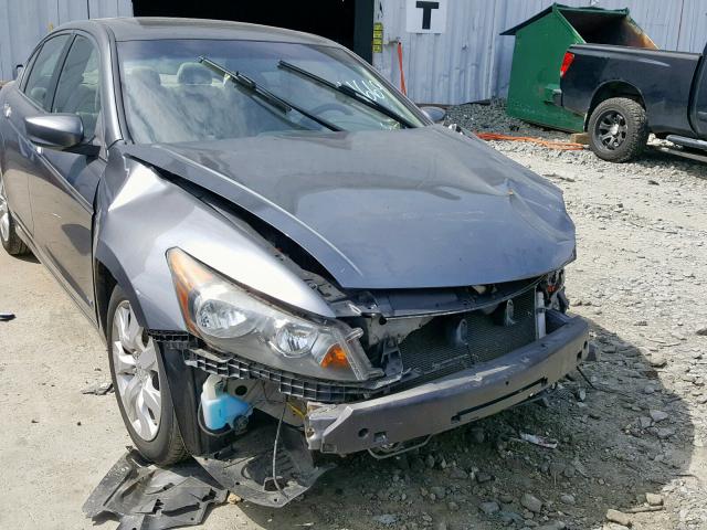 1HGCP36838A074978 - 2008 HONDA ACCORD EXL GRAY photo 9