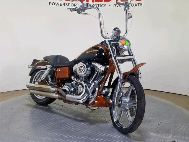 1HD1PS8458K975529 - 2008 HARLEY-DAVIDSON FXDSE2 105 BROWN photo 2