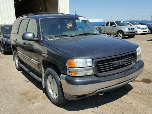 1GKEK13Z63R274789 - 2003 GMC YUKON GRAY photo 1