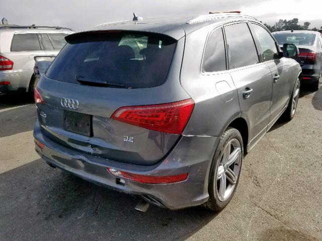 WA1WKBFP0CA044433 - 2012 AUDI Q5 PRESTIG GRAY photo 4