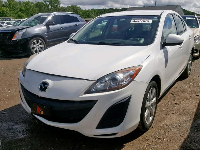 JM1BL1VF0B1901725 - 2011 MAZDA 3 I WHITE photo 2