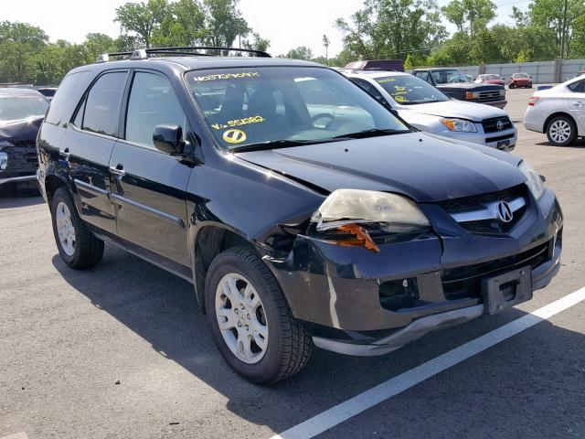 2HNYD186X6H551282 - 2006 ACURA MDX TOURIN BLACK photo 1