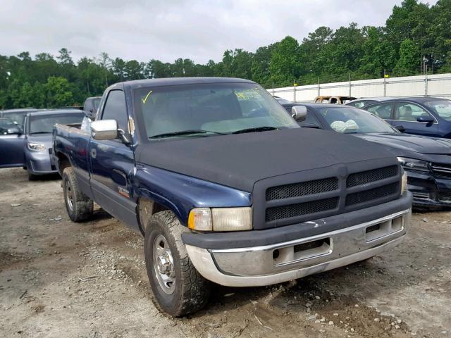 1B7KC26C6SS102780 - 1995 DODGE RAM 2500 BLUE photo 1