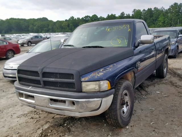 1B7KC26C6SS102780 - 1995 DODGE RAM 2500 BLUE photo 2