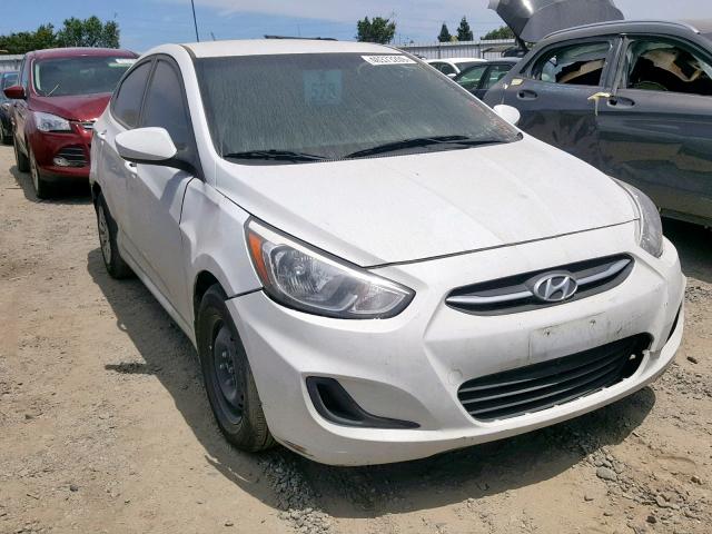 KMHCT4AE9HU361667 - 2017 HYUNDAI ACCENT SE WHITE photo 1