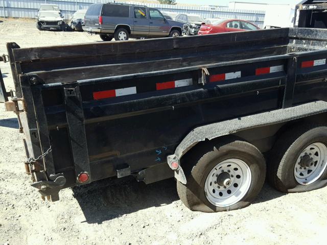 4ZEGD1427B1003331 - 2011 LOAD TRAILER BLACK photo 9