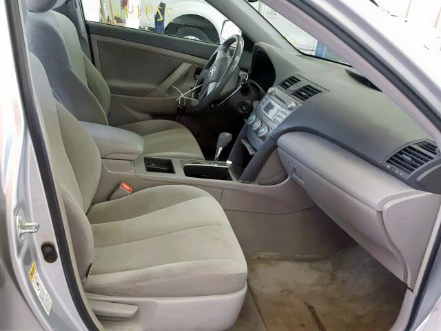 4T1BE46K07U516755 - 2007 TOYOTA CAMRY NEW SILVER photo 5