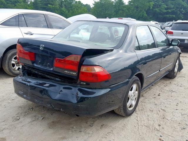 1HGCG1658YA095853 - 2000 HONDA ACCORD EX GREEN photo 4