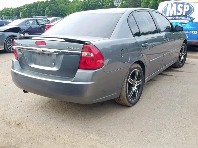 1G1ZU53846F267957 - 2006 CHEVROLET MALIBU LTZ 绿色 照片 4
