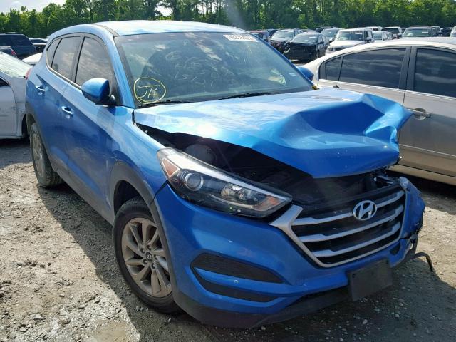 KM8J23A4XHU487872 - 2017 HYUNDAI TUCSON SE TURQUOISE photo 1