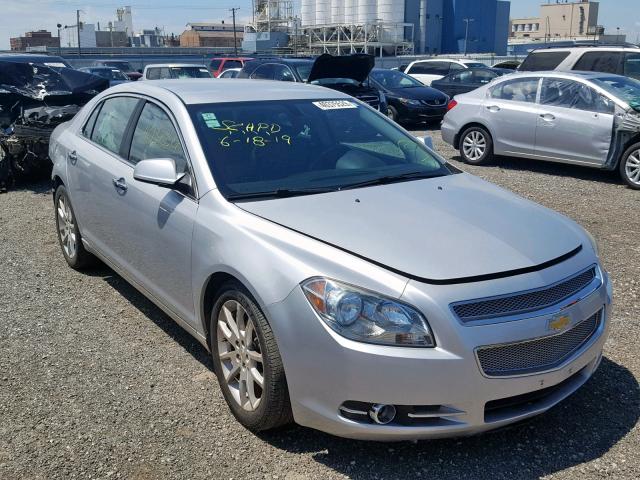 1G1ZE5EU8BF112054 - 2011 CHEVROLET MALIBU LTZ ვერცხლისფერი ფოტო 1