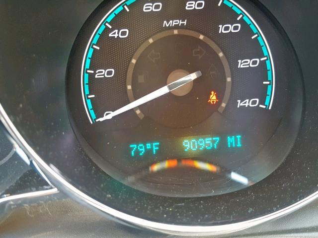 1G1ZE5EU8BF112054 - 2011 CHEVROLET MALIBU LTZ ვერცხლისფერი ფოტო 8