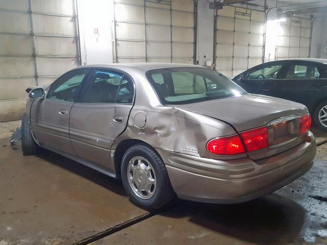 1G4HR54K62U155516 - 2002 BUICK LESABRE LI TAN photo 3