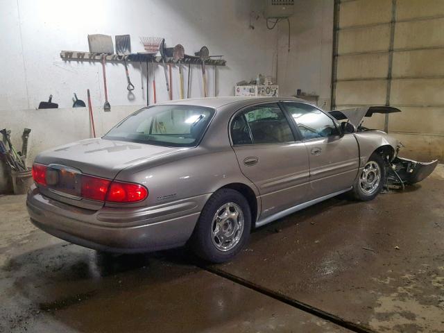 1G4HR54K62U155516 - 2002 BUICK LESABRE LI TAN photo 4