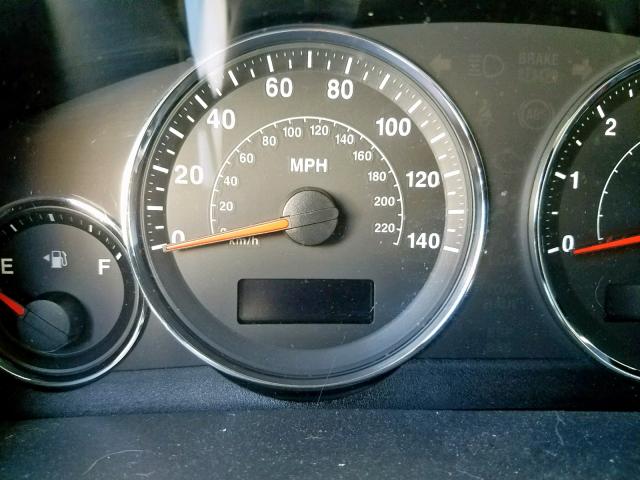 1J8HH48K59C558164 - 2009 JEEP COMMANDER WHITE photo 8