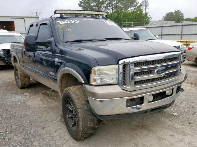 1FTSW21P56EC14024 - 2006 FORD F250 SUPER BLACK photo 1