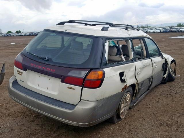 4S3BH686827615659 - 2002 SUBARU LEGACY OUT CREAM photo 4