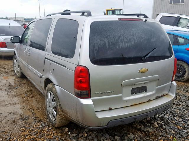 1GNDV33L36D202981 - 2006 CHEVROLET UPLANDER L 银色 照片 3