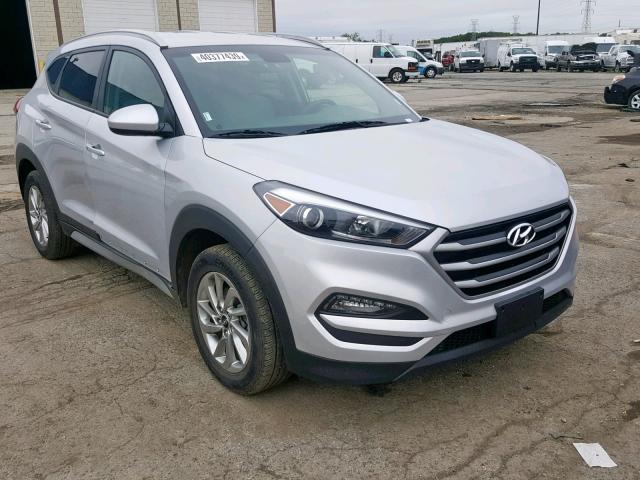 KM8J3CA47JU719489 - 2018 HYUNDAI TUCSON SEL SILVER photo 1